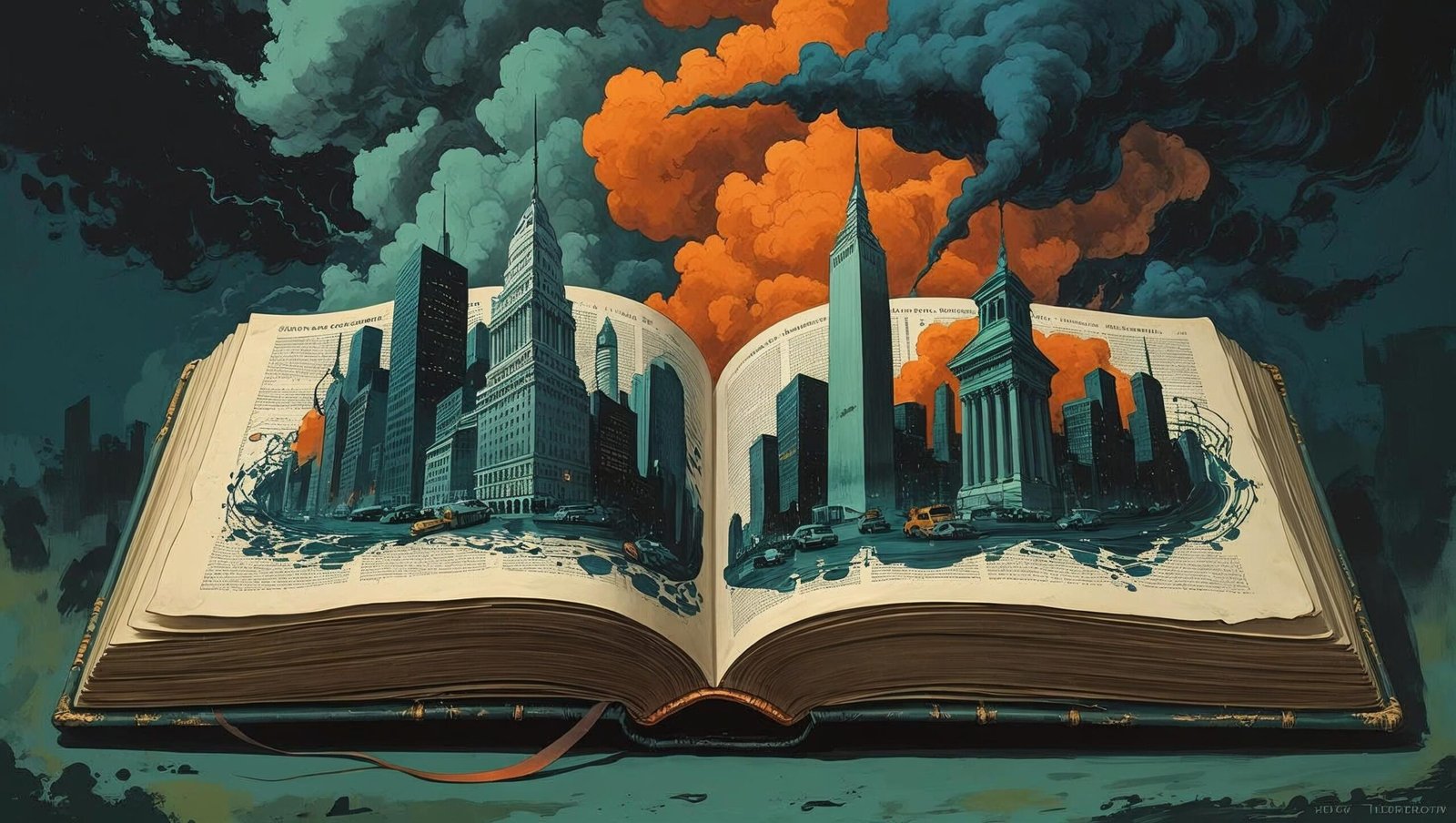 Evil Geniuses by Kurt Anderson timeline of American economic ideologies