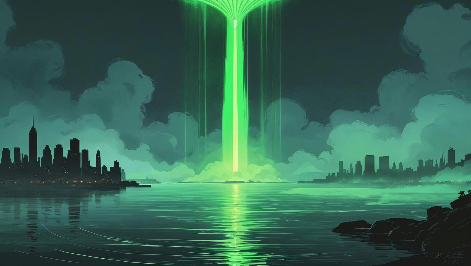 Symbolic green light as seen through Careless People by Sarah Churchwell