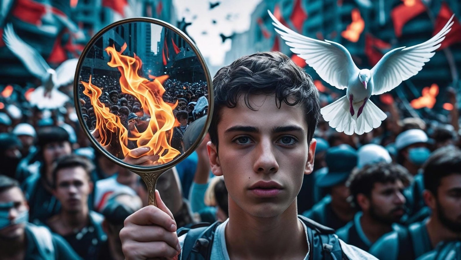 civil resistance shown in The Sirens Call by Chris Hayes