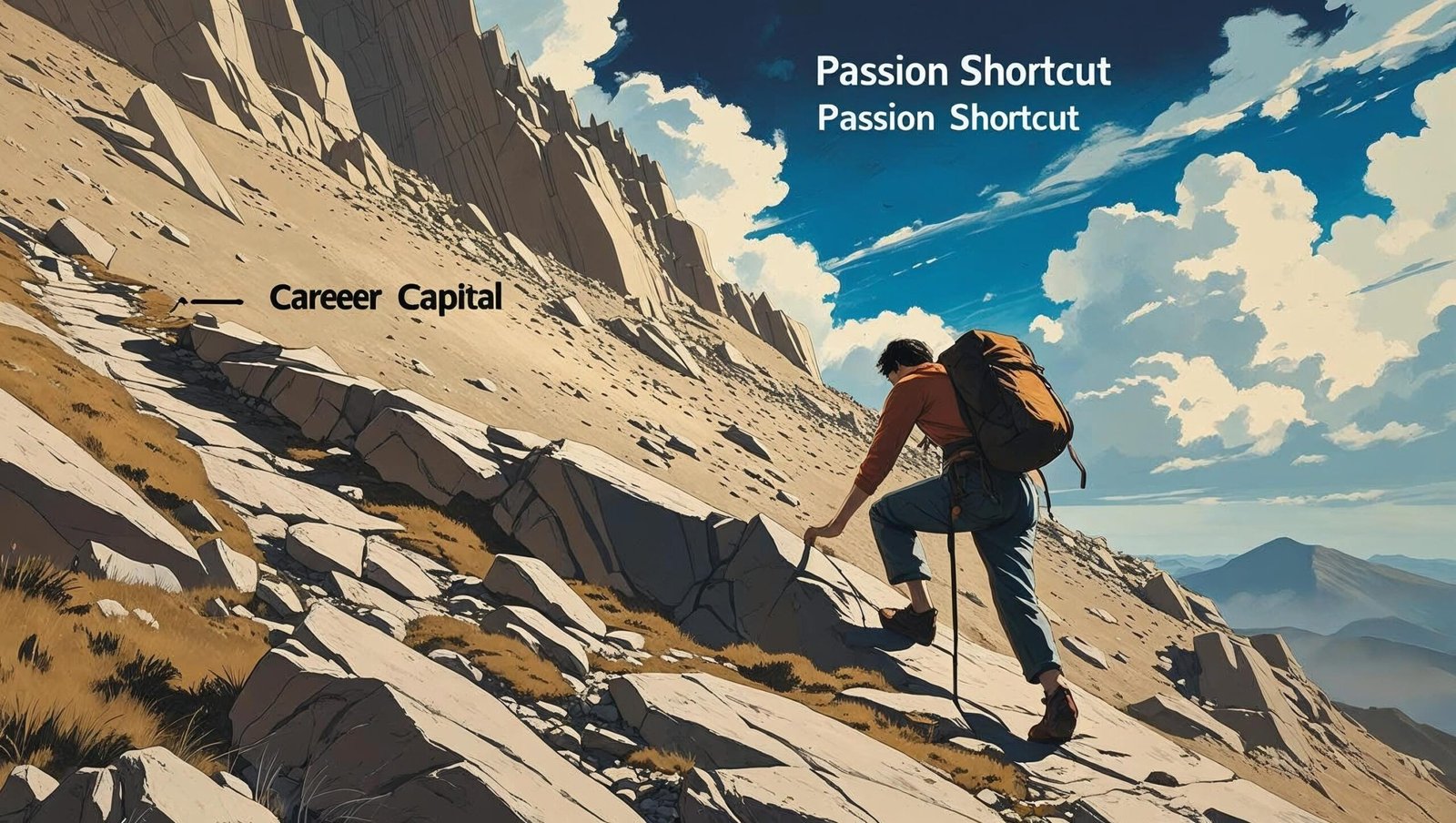 So Good They Cant Ignore You by Cal Newport career capital climb