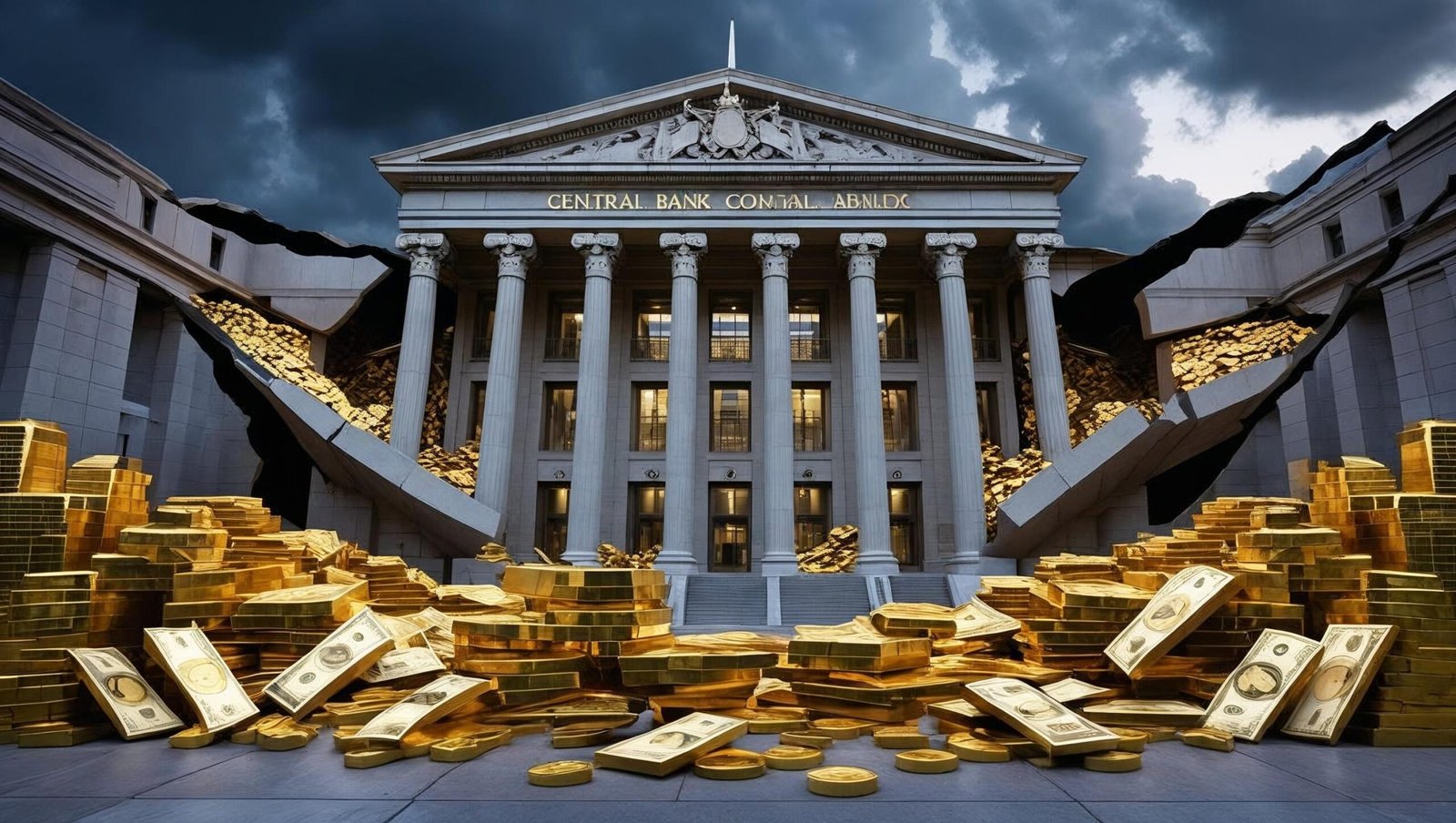 How Countries Go Broke by Ray Dalio central bank failure under monetary pressure