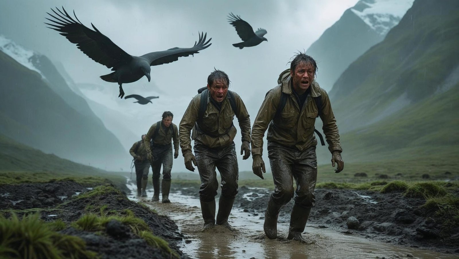 The Wager by David Grann stranded crew trekking through Patagonia