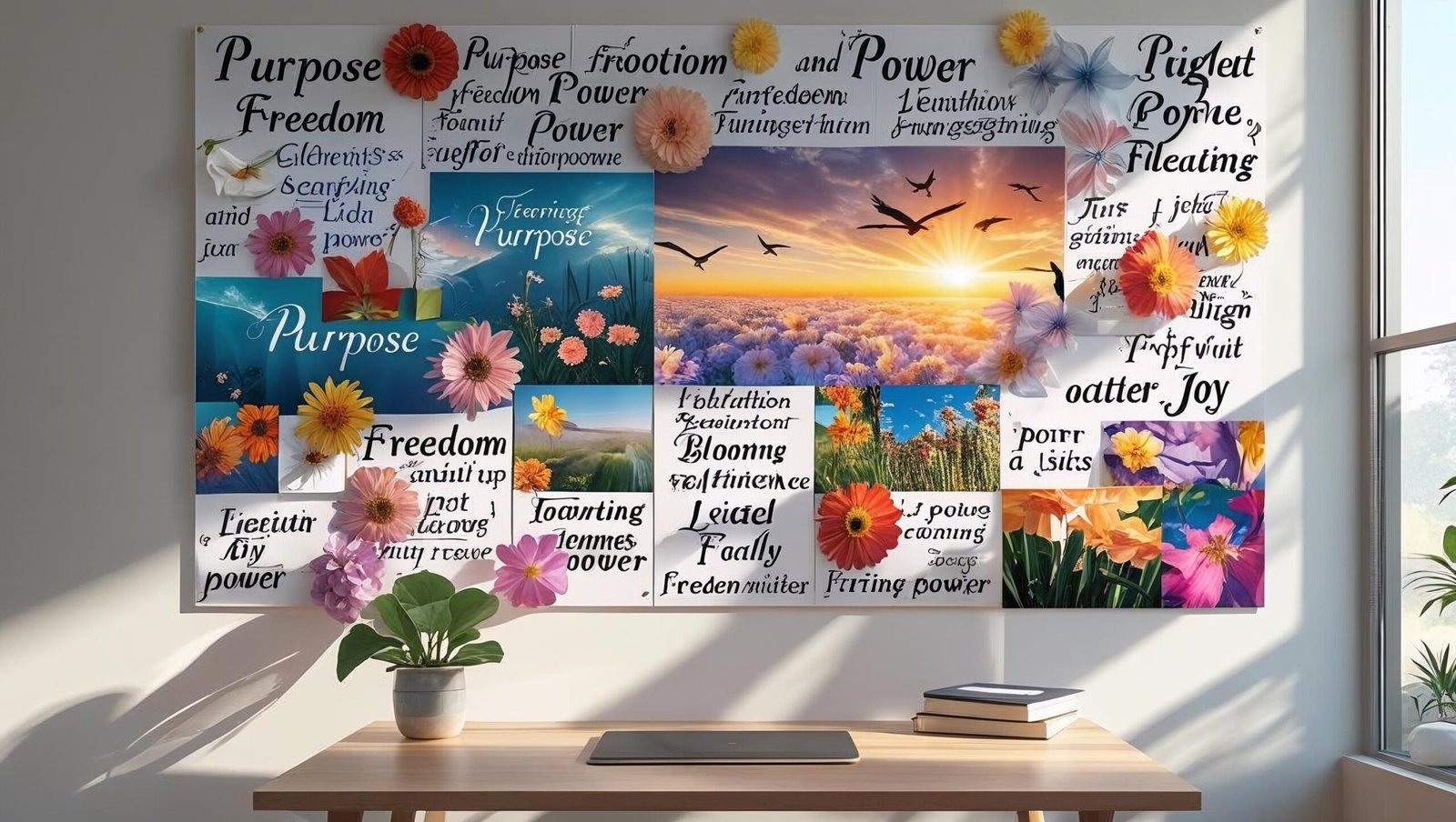 Awaken the Giant Within by Tony Robbins vision board goals