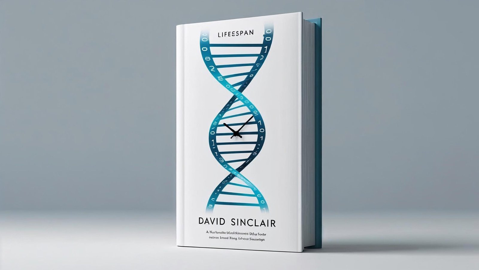 Lifespan by David Sinclair book cover concept image