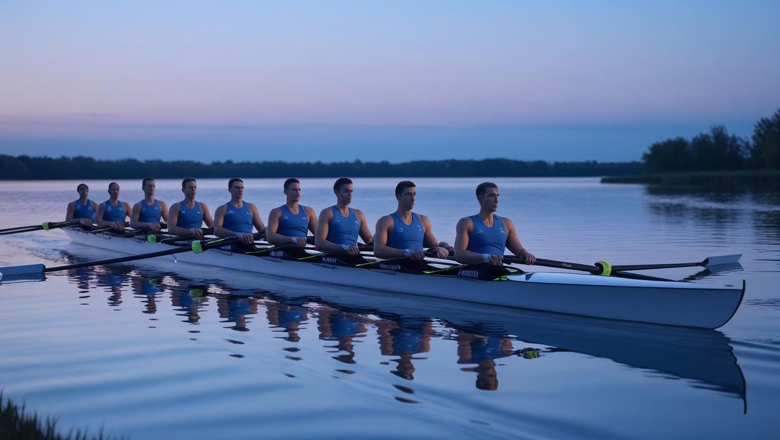 Watch The Boys in the Boat team in perfect motion