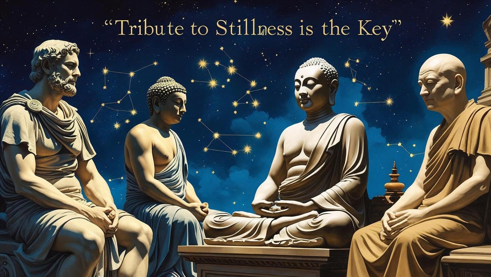 Historical figures of stillness from Stillness is the Key by Ryan Holiday