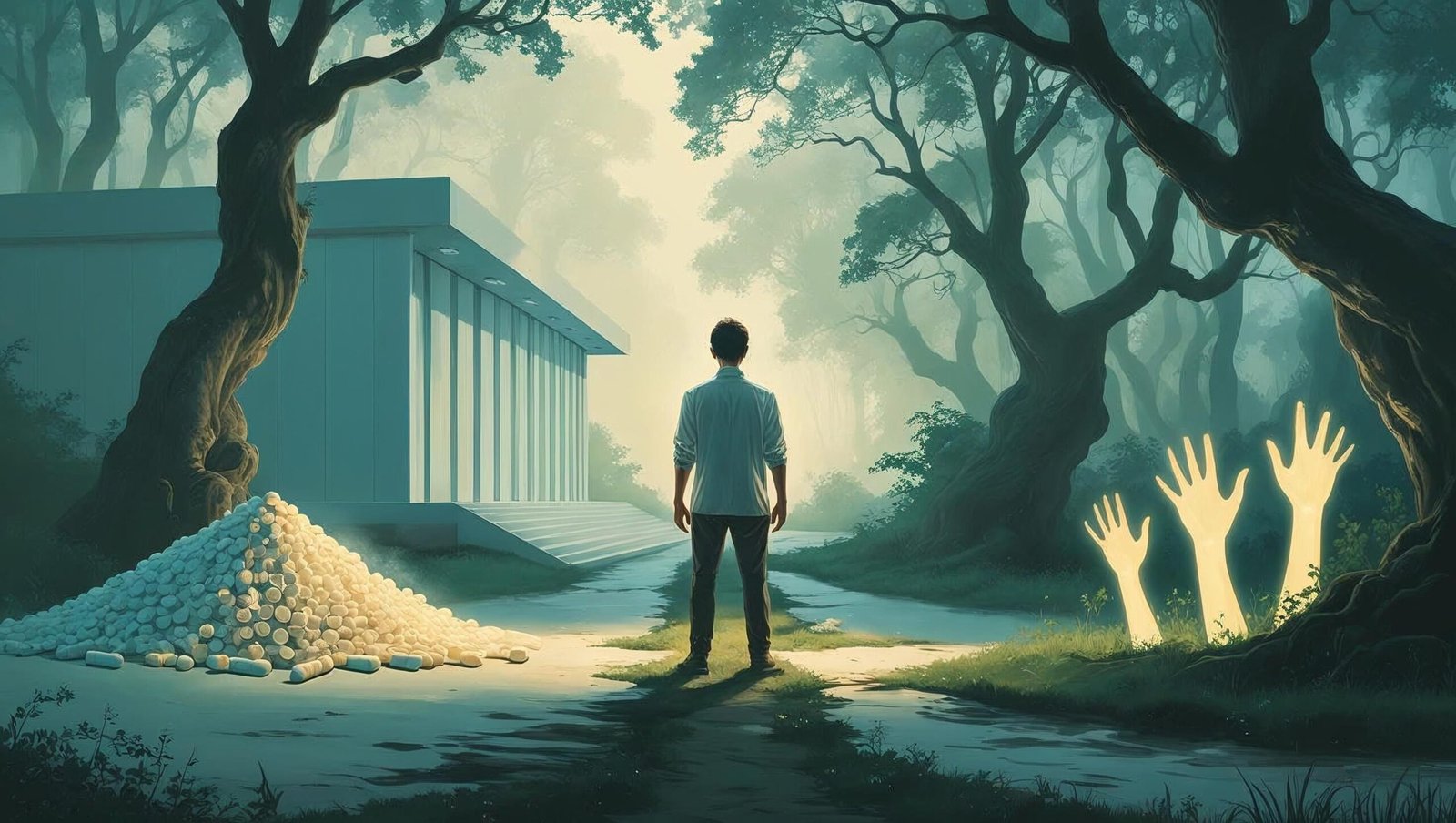 healing choices illustrated in Lost Connections by Johann Hari