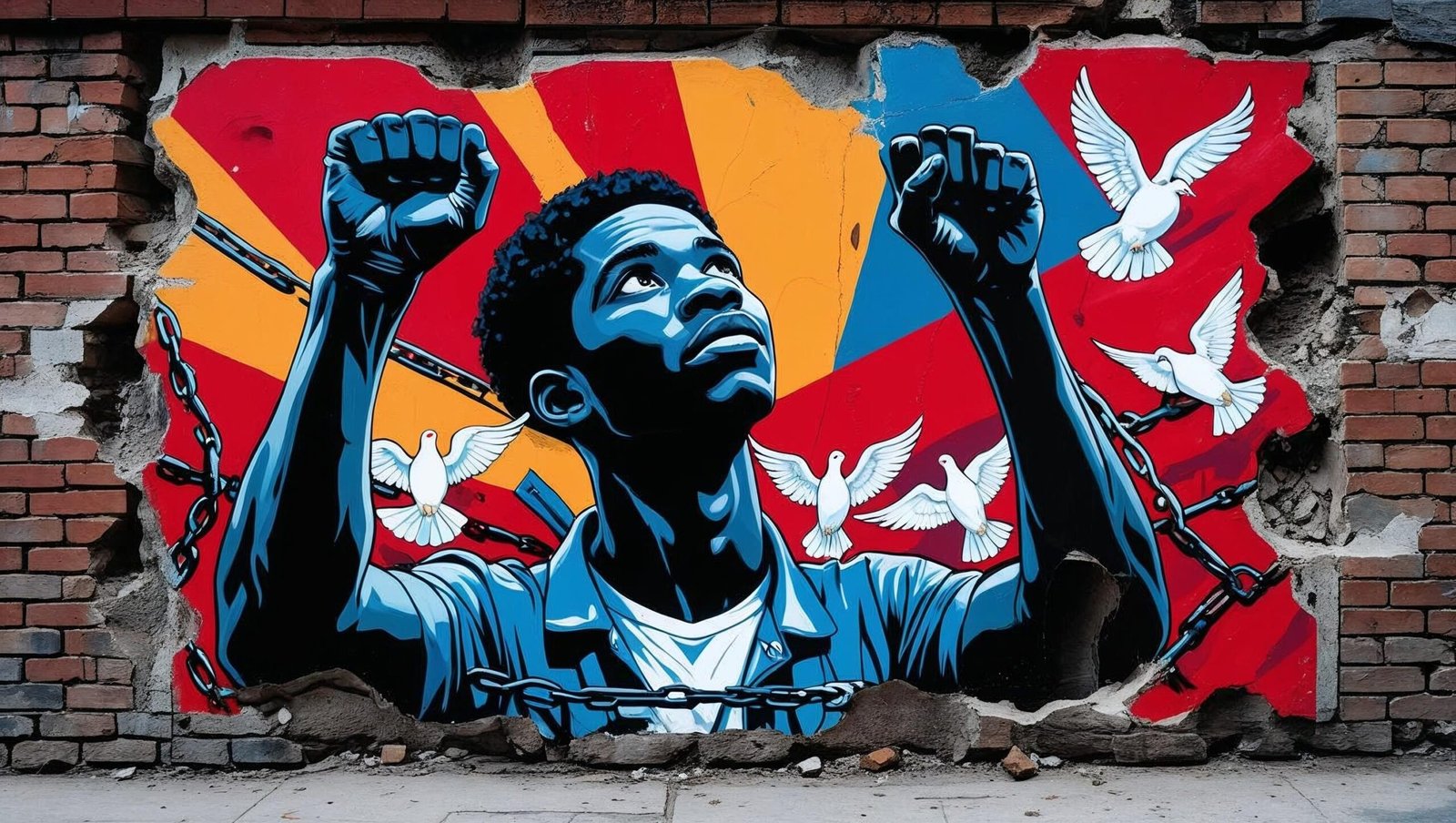 When Crack Was King by Donovan X Ramsey street resistance art