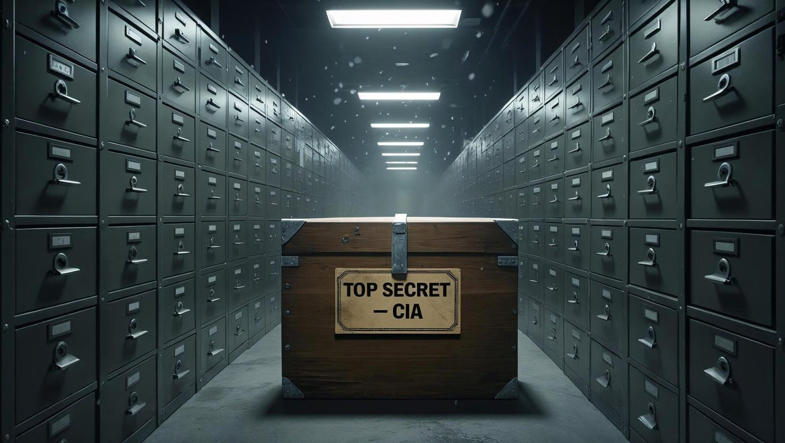 The Mission by Tim Weiner CIA classified archive room