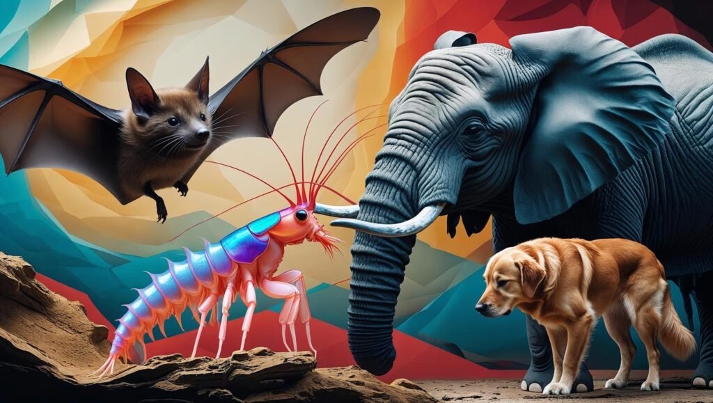 an immense world summary featured image showing animal sensory diversity