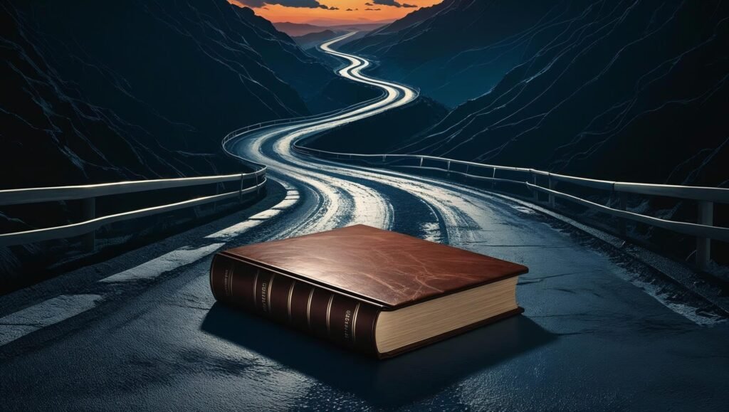 hidden valley road summary featured image depicting book and valley