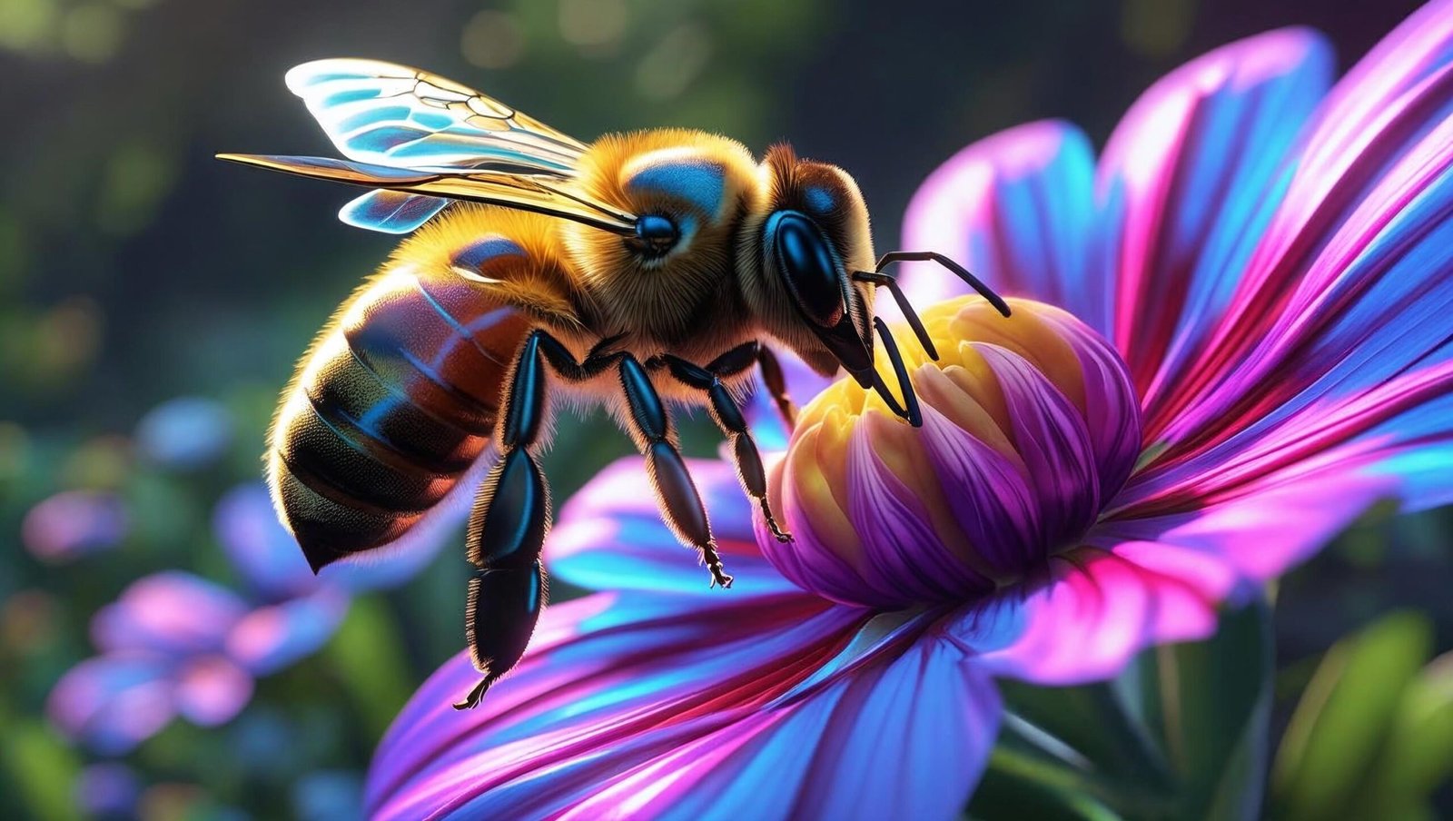an immense world summary bee vision UV perception