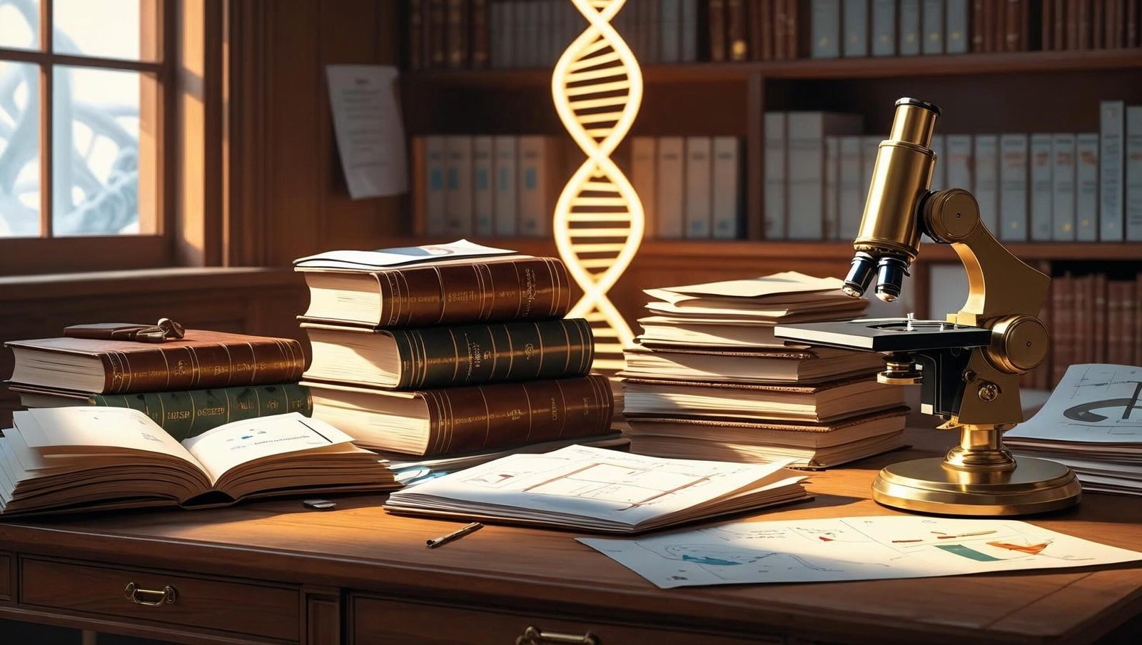 Breaking Through Summary image of scientific discovery and perseverance