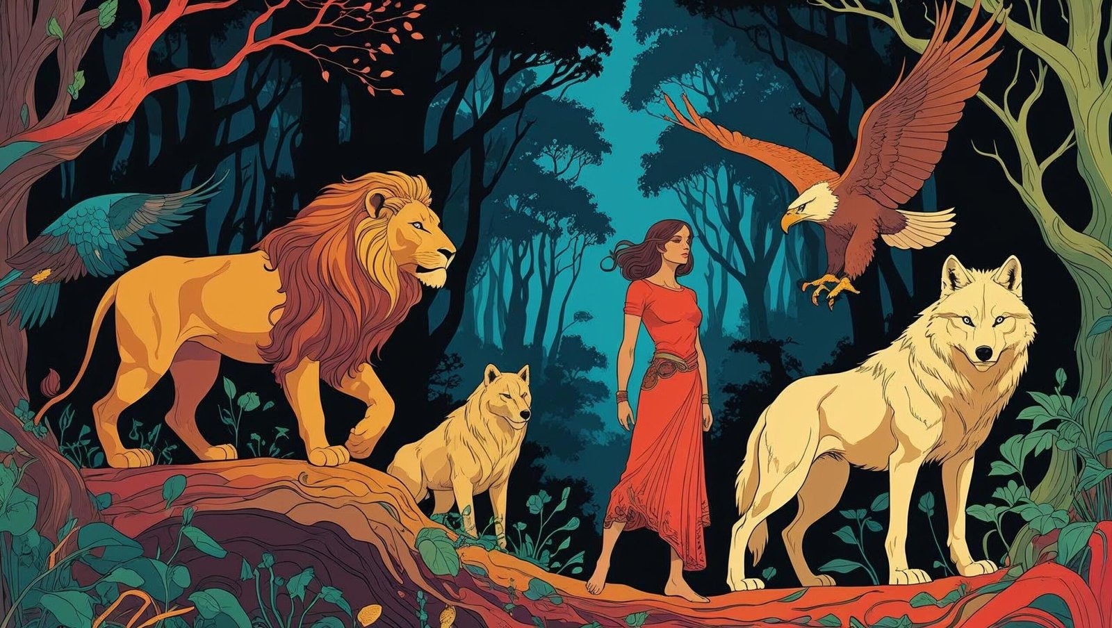 untamed by glennon doyle summary image of a woman facing the wild as a symbol of courage