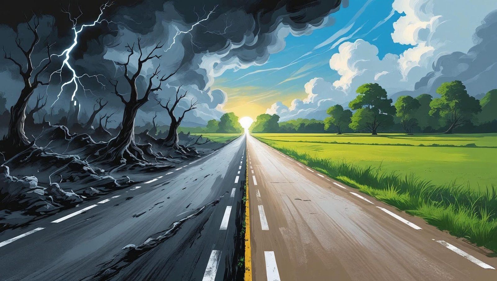 hidden valley road summary symbolic road image