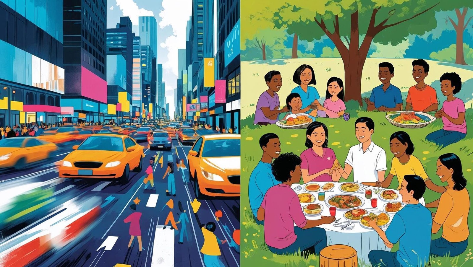 The Myth of Normal contrasting societal disconnection and authentic human connection