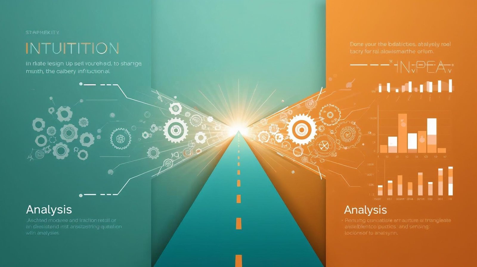 Blink Summary comparison of intuition and analysis