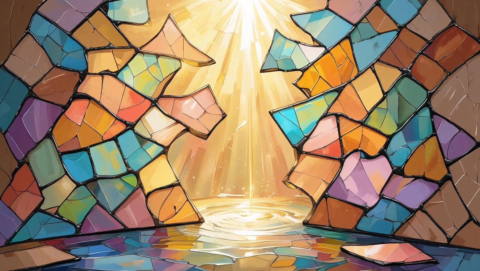 The Myth of Normal illustrating trauma healing and recovery