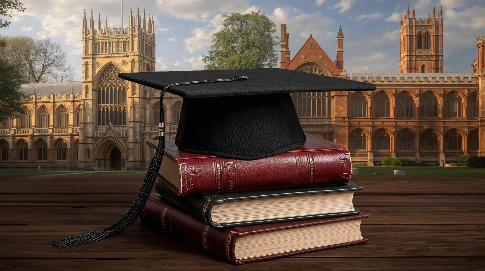 Educated Summary illustration of academic success at Cambridge and Harvard