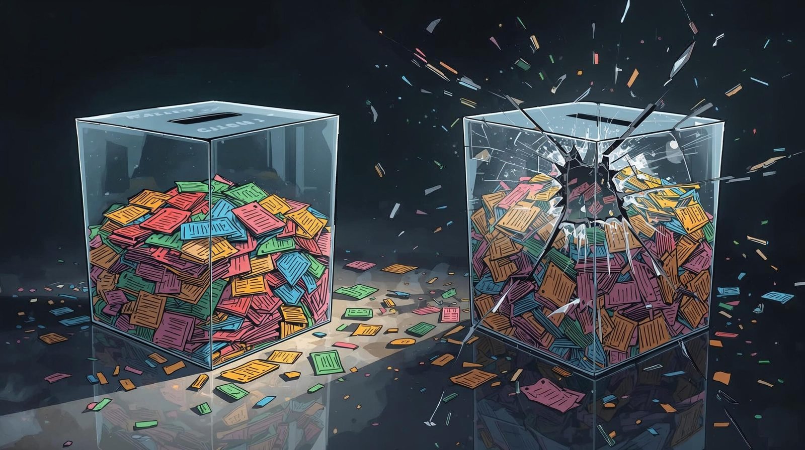 How Democracies Die Summary by Chapter fragile ballot illustration