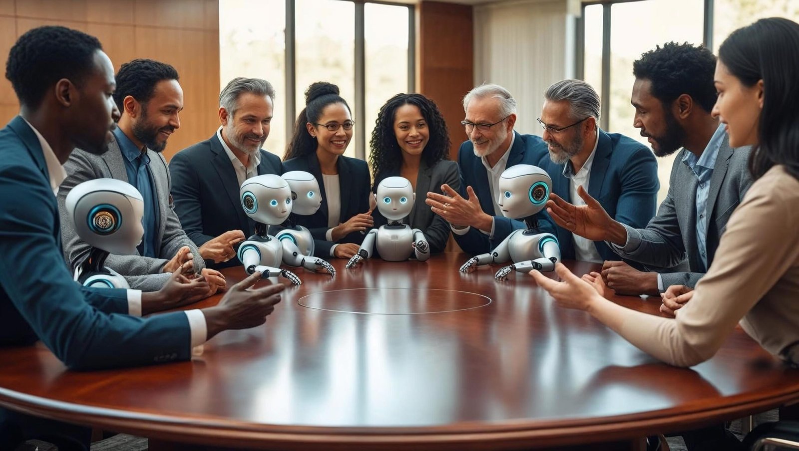 In the Age of AI Summary collaboration of humans and robots
