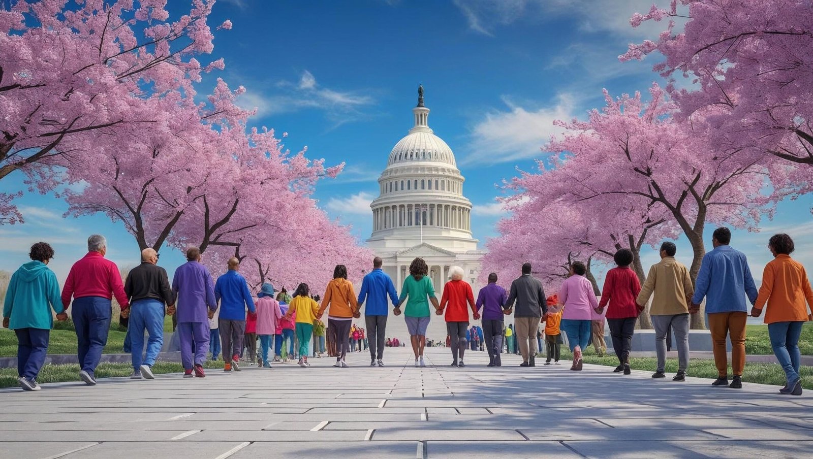 Democracy Awakening Protest Image
