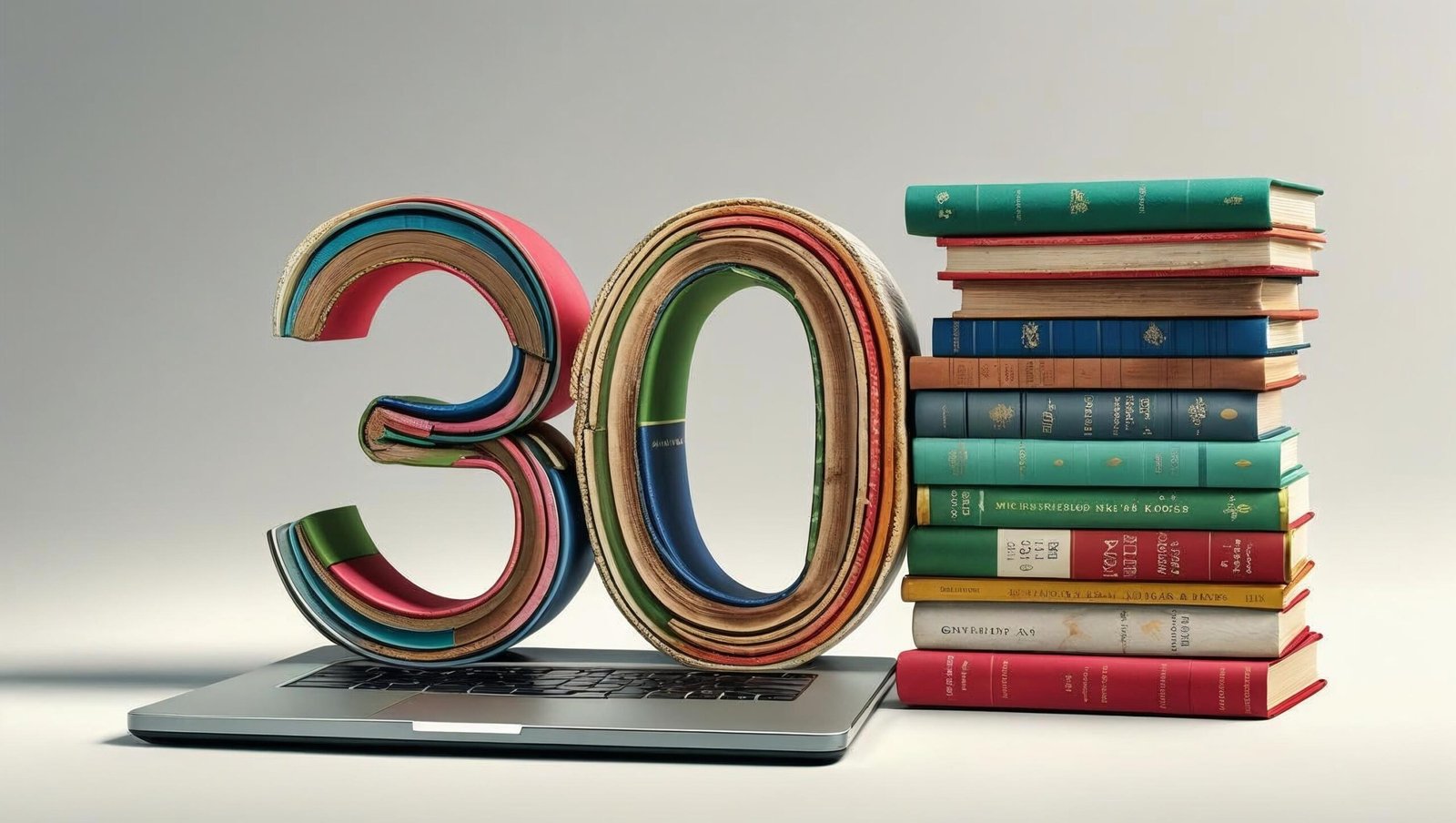 300th Blogpost Celebration books and knowledge growth