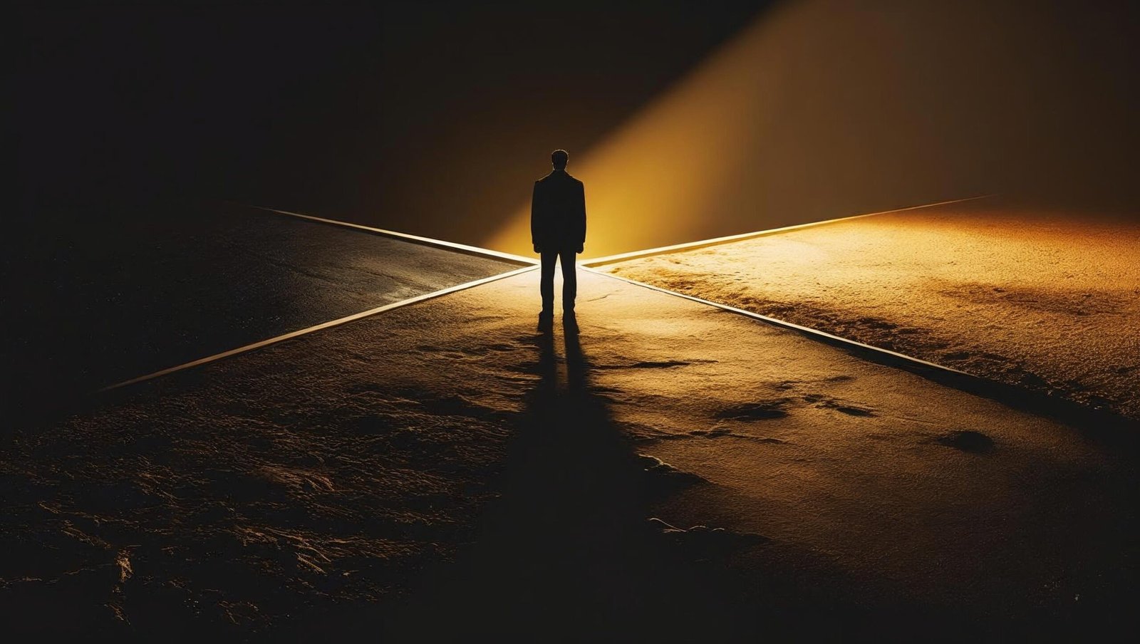 How Minds Change visualized as crossroads of choices and transformation