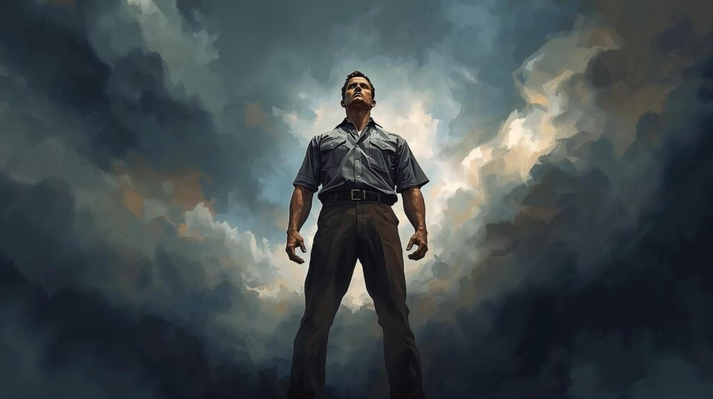 Unbroken Summary featured image showing Louis Zamperini’s resilience and survival spirit