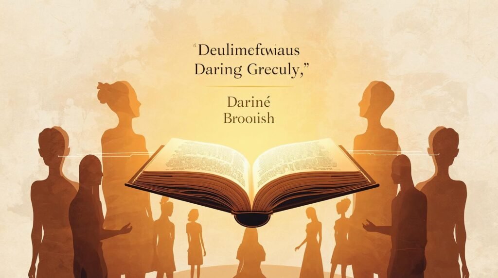 Daring Greatly Summary featured image showing courage and vulnerability