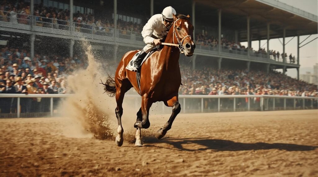Seabiscuit Book featured cover inspired illustration