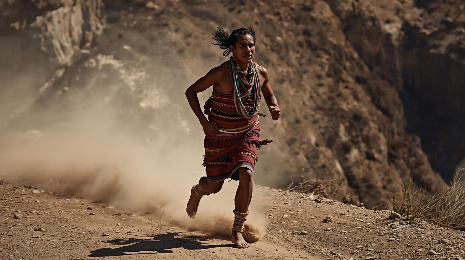 Born to Run Book Summary Tarahumara runner illustration