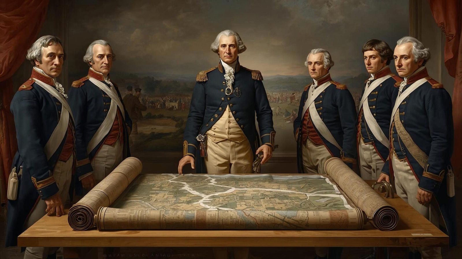 George Washington’s leadership in 1776 by David McCullough portrayed through strategic planning