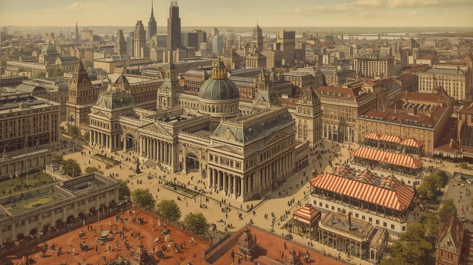 The Devil in the White City Summary Chicago 1893 skyline