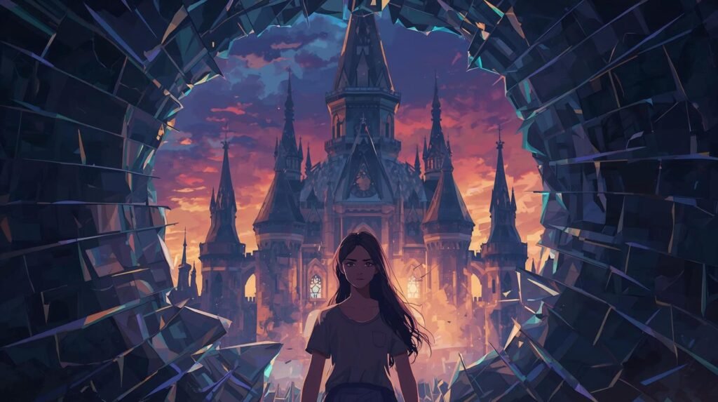 the glass castle summary featured image showing symbolism of resilience and family struggle