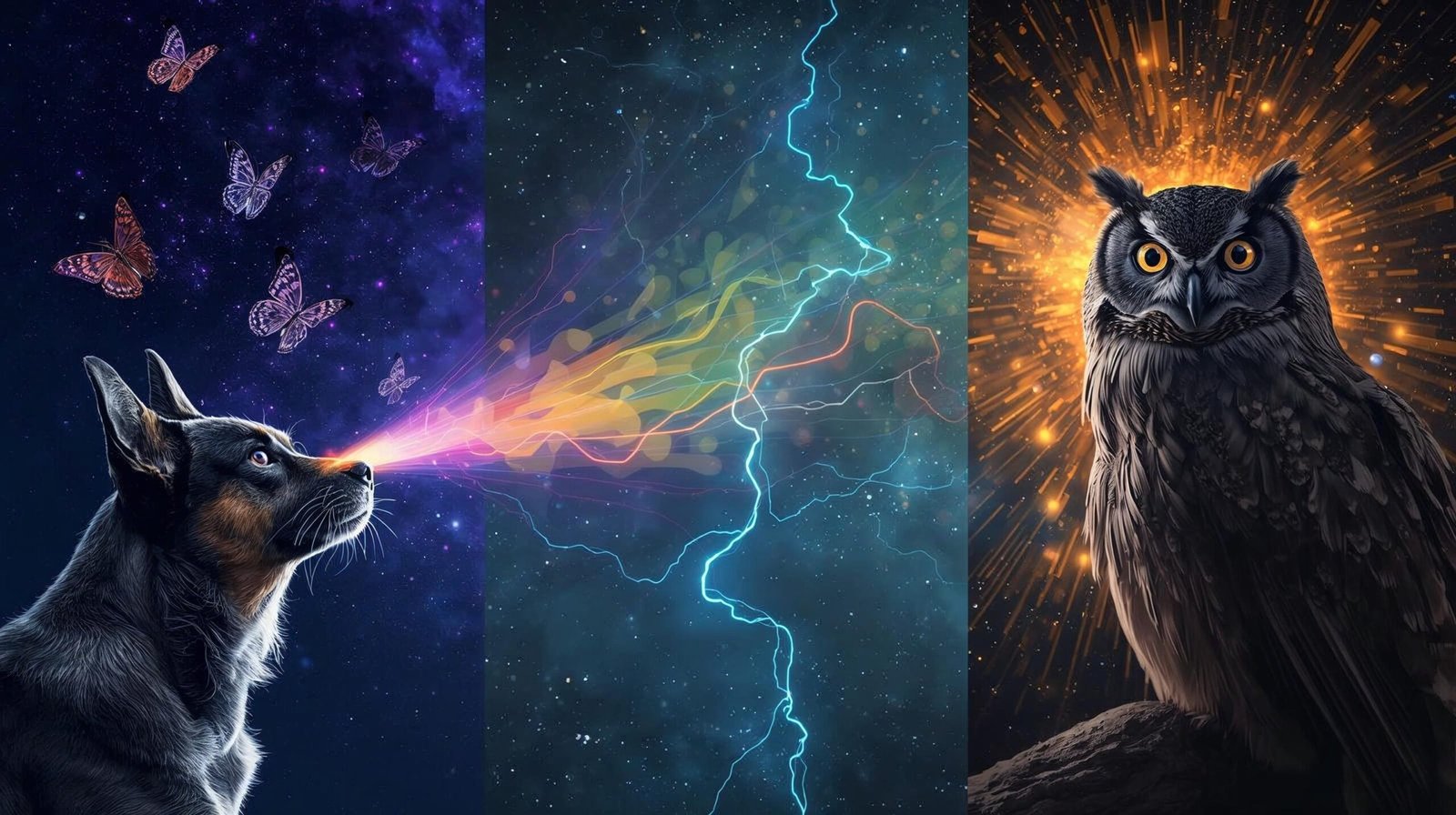 An Immense World Summary visualizing diverse sensory perceptions in animals