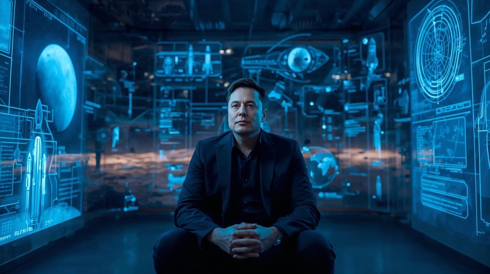 elon musk book summary illustrating Elon Musk as a visionary thinker and innovator