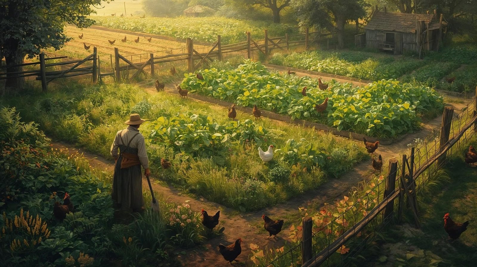 Organic Farming Landscape Supporting Themes of The Omnivore’s Dilemma Summary