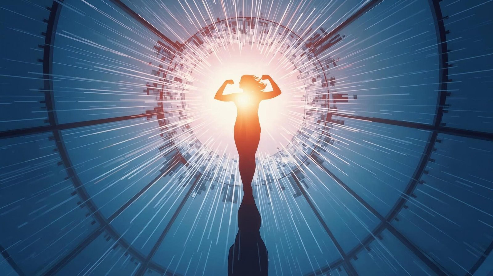 Lean In Book Summary graphic breaking the glass ceiling theme