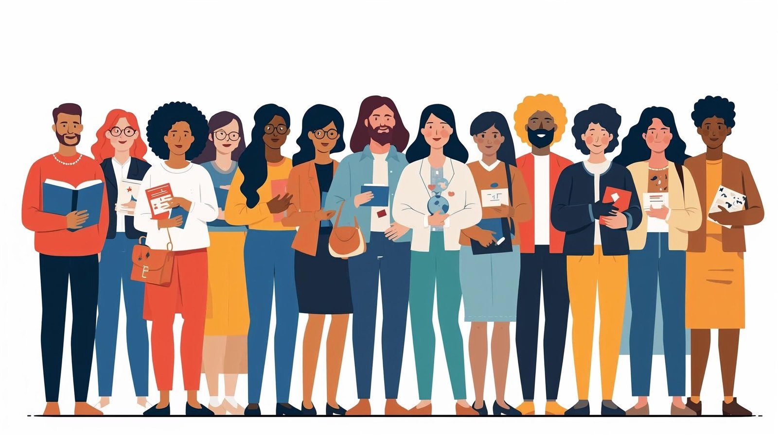 The Soul of America Summary illustration highlighting civic responsibility and unity