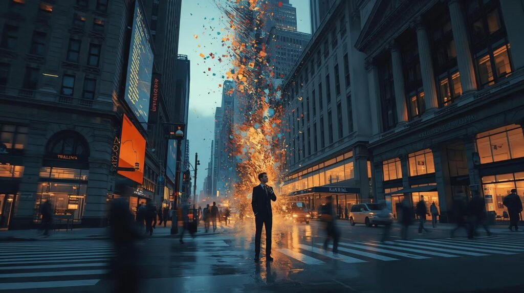 A Random Walk Down Wall Street Summary illustrating market randomness and long term investing philosophy