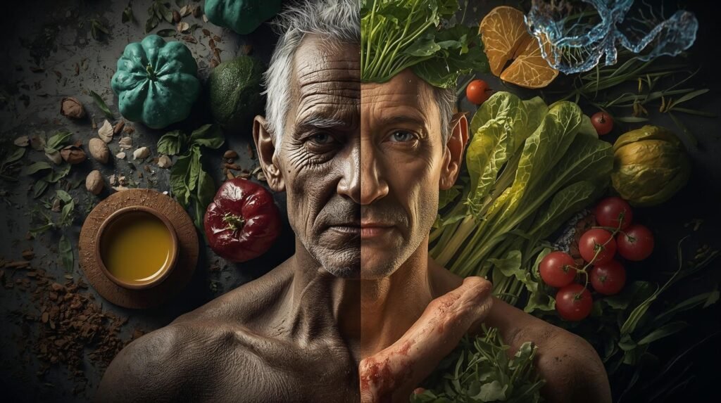 the longevity paradox book review showing ageing versus vitality through nutrition