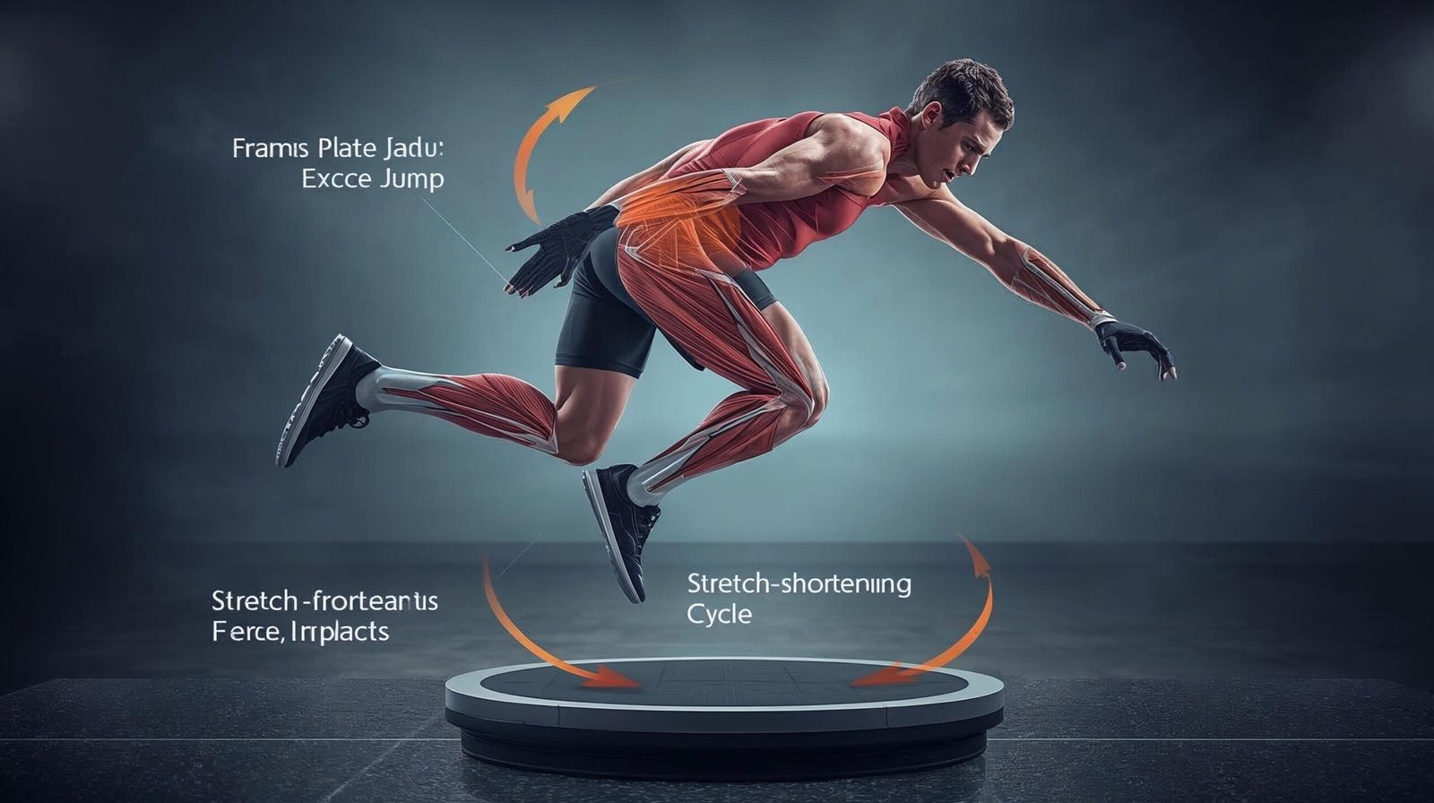 supertraining shock method demonstrating stretch shortening cycle mechanics