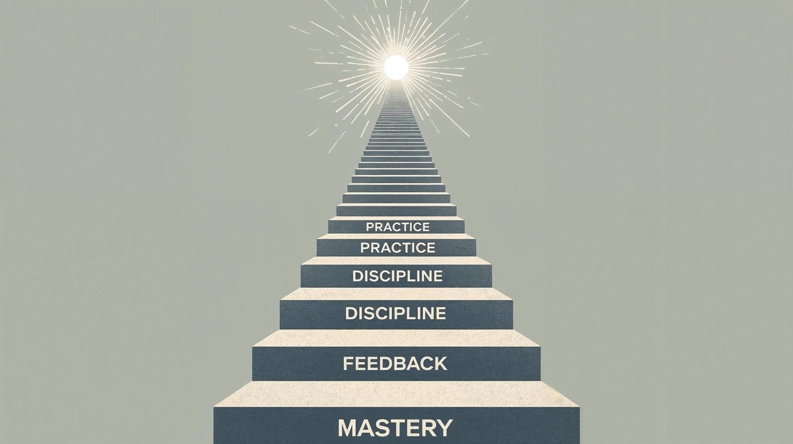 peak book illustrating the journey of mastery