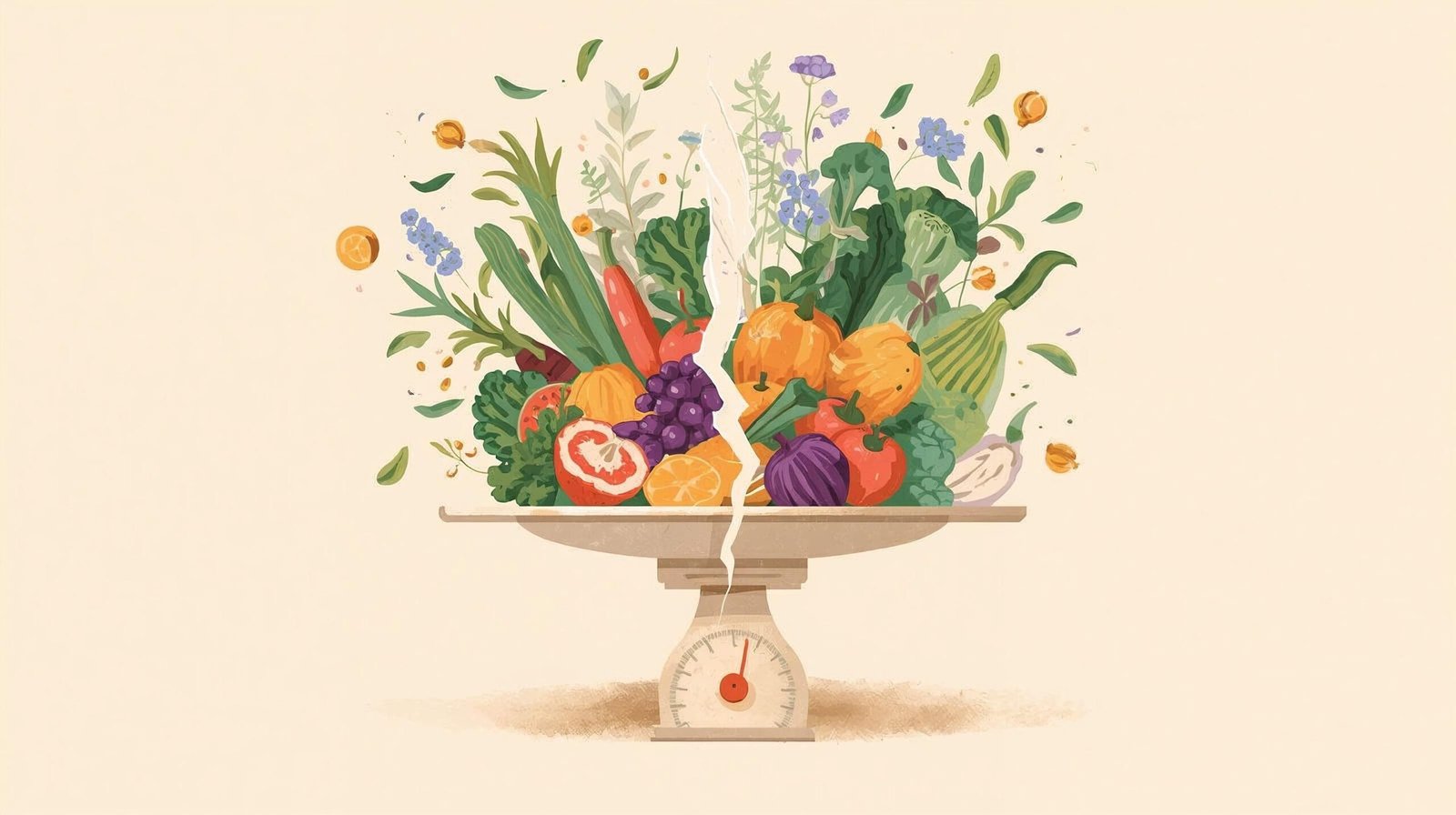 the end of dieting symbolised by freedom from calorie obsession