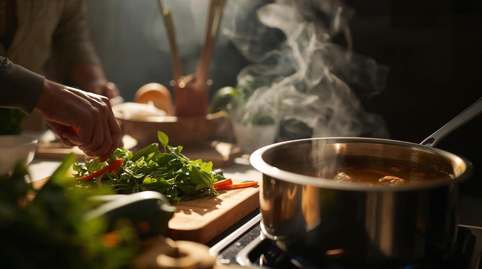 deep nutrition book emphasising mindful cooking and food responsibility